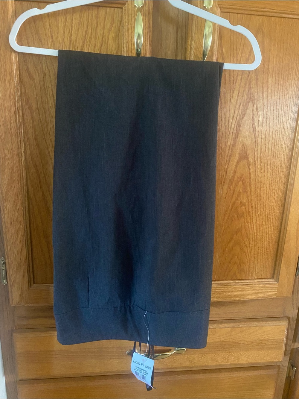 Evan Picone Black Wide Leg Pants
